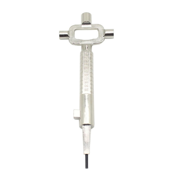 Sliver Locksmith Tool Multi Purpose Cylinder Gauge Cam Turner Spindle Turner Accessories