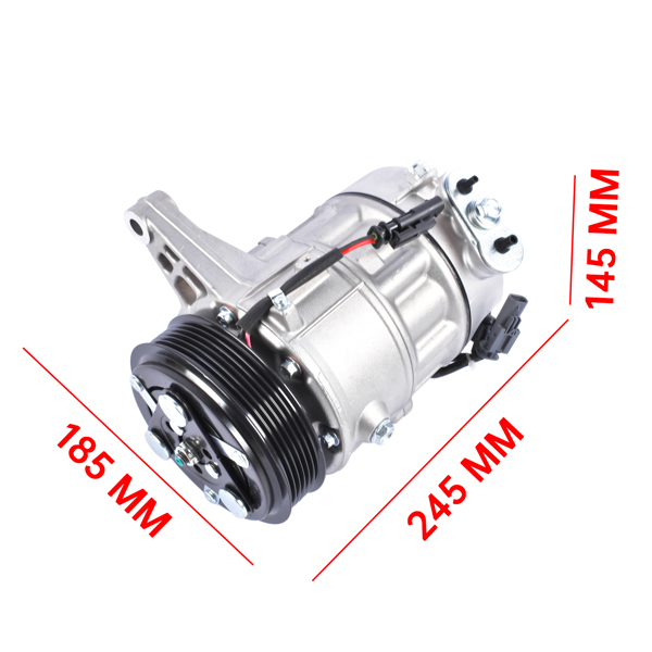 A/C Compressor 7SBH17 for Chevrolet Impala Limited 3.6L V6 FLEX DOHC 2014-2016