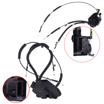 2x Front Right & Left Door Lock Latch Actuator for Nissan Kicks 1.6L L4 Gas 2019-2024 805015RW3A 805005RW0A
