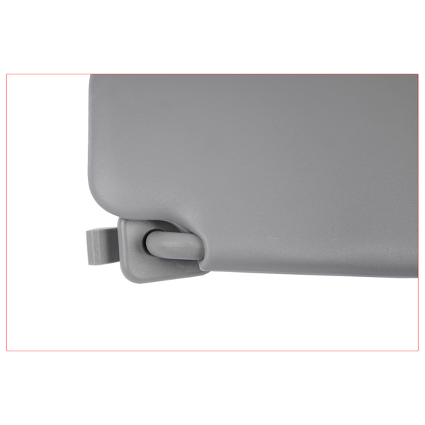 Front Left Driver Side Gray Sun Visor for Hyundai Accent 1E 1.6L GAS DOHC 852101R000