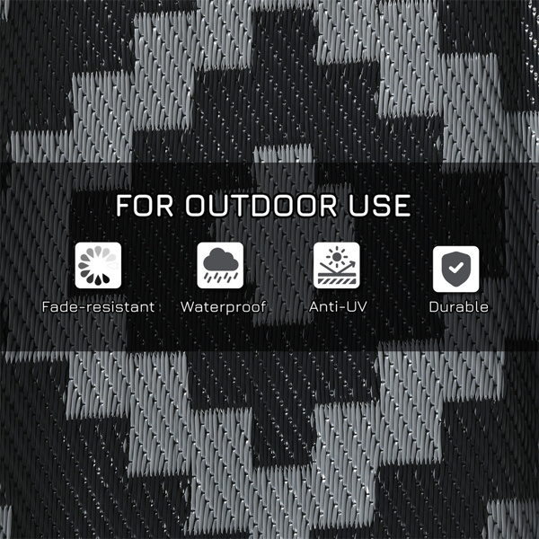 Reversible Outdoor Rug( Amazon Shipping)（Prohibited by WalMart）