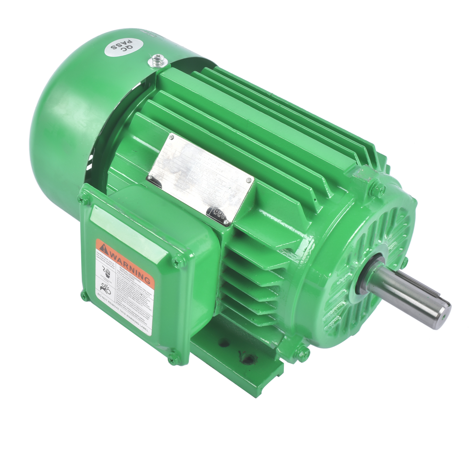 2HP 3 Phase Electric Motor 1800 RPM 145T Frame TEFC 230/460 Volt High Efficiency view 3
