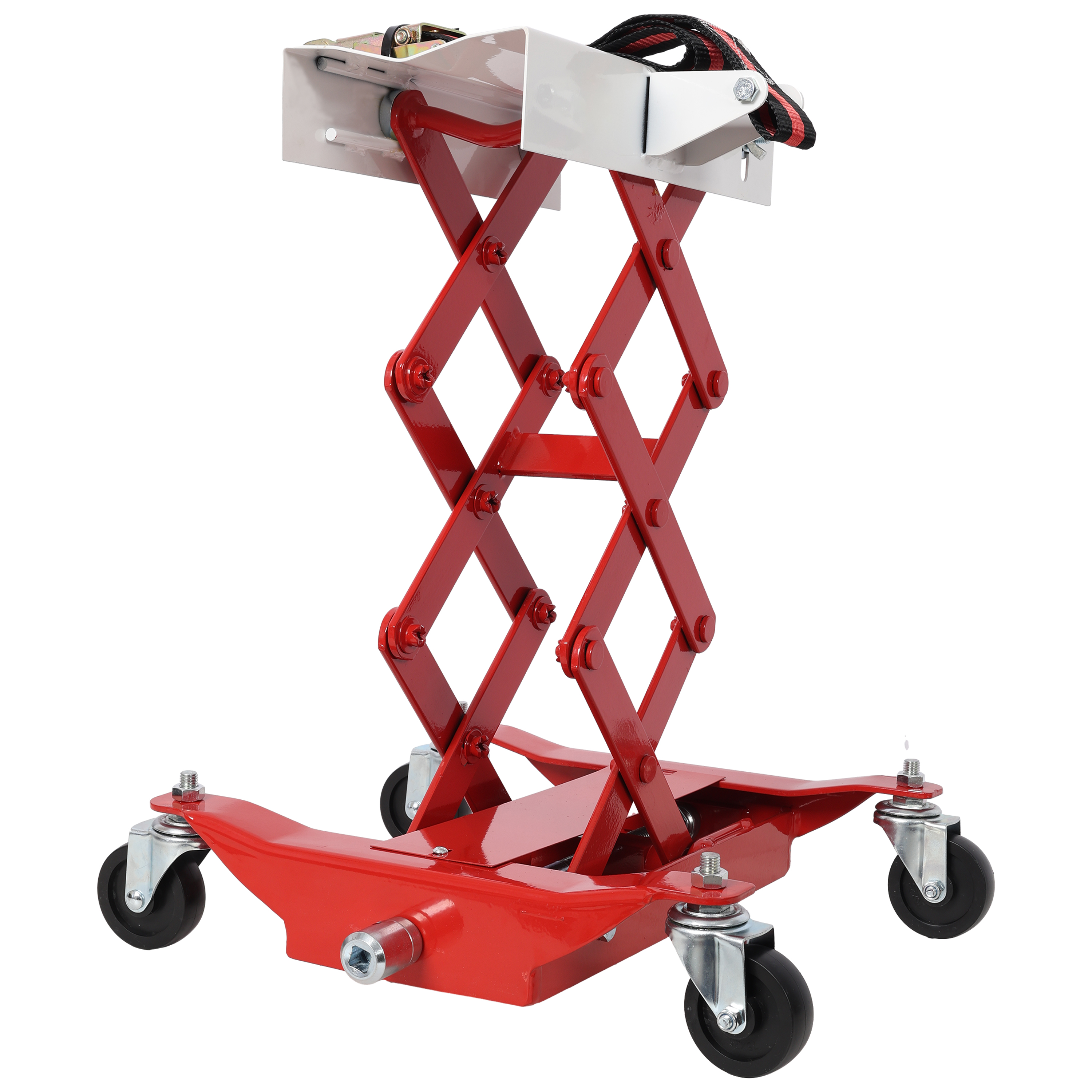 450 lb Low-Lift Transmission Jack with Safety Strap view 5