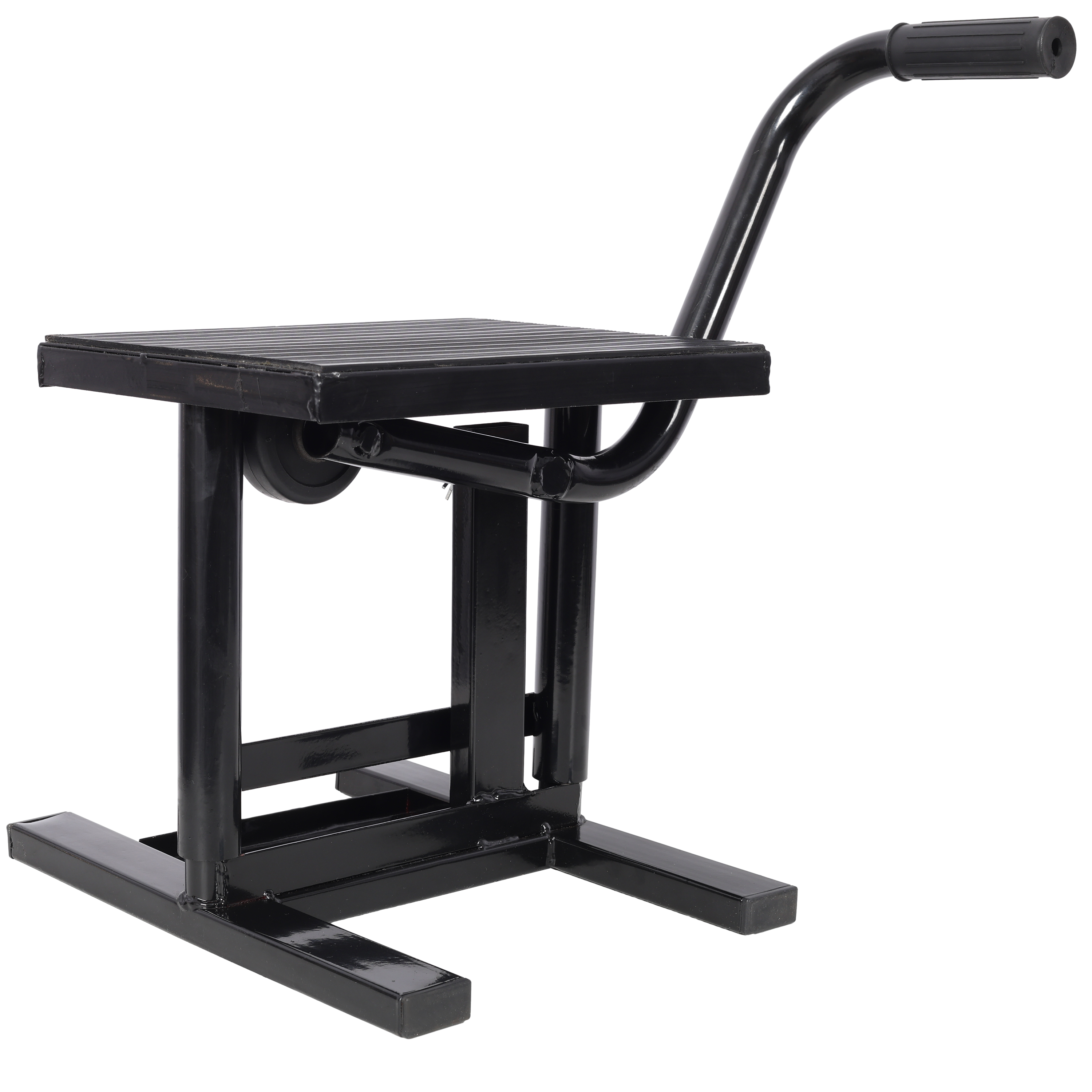 Motorcycle Dirt Bike Stands and Lifts Jack Stand Steel Lift 11 7/8″-16″ Adjustable Height 330 LBS Load view 2