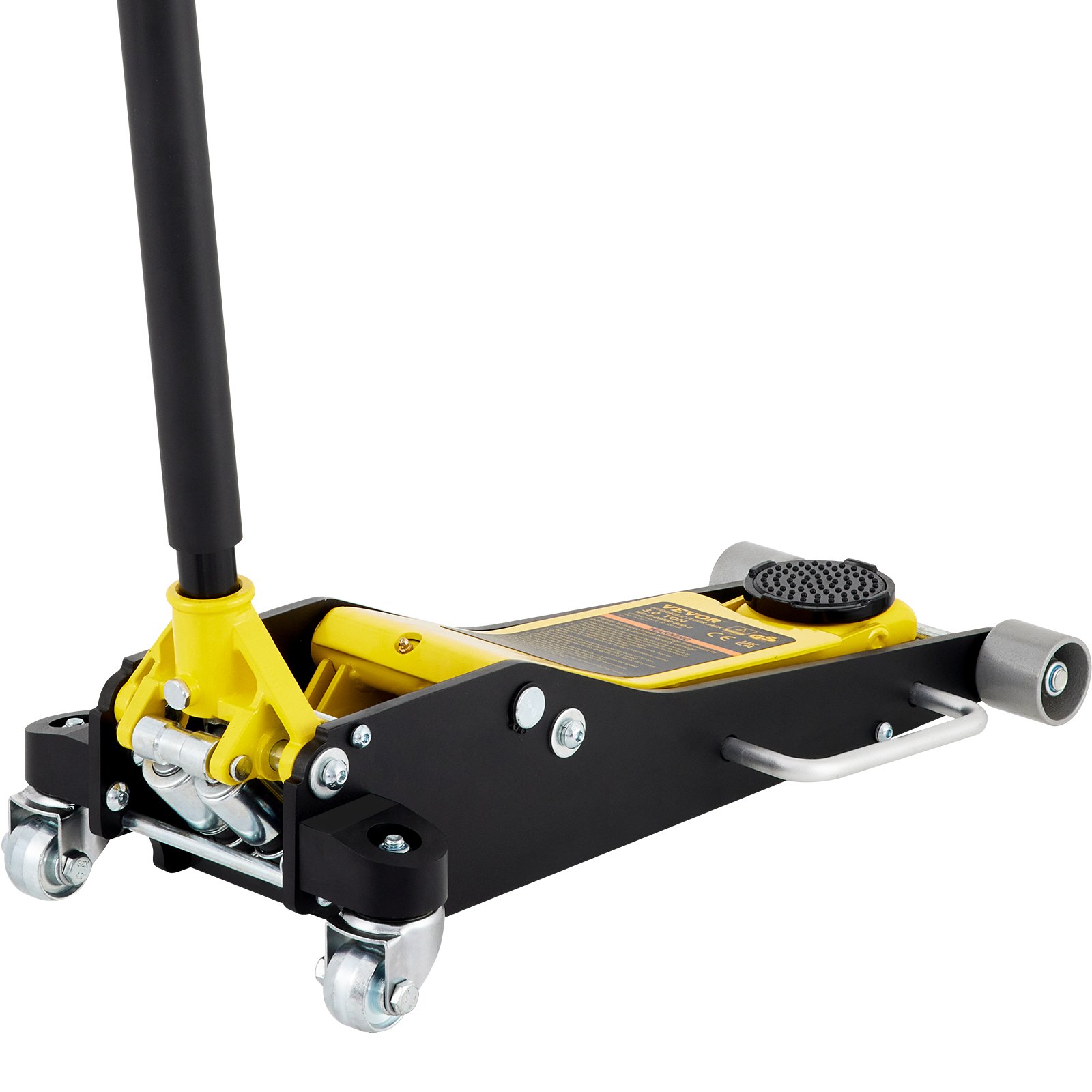 3 Ton Low Profile Aluminum Steel Racing Floor Jack Dual Pump Lift Car Auto view 1
