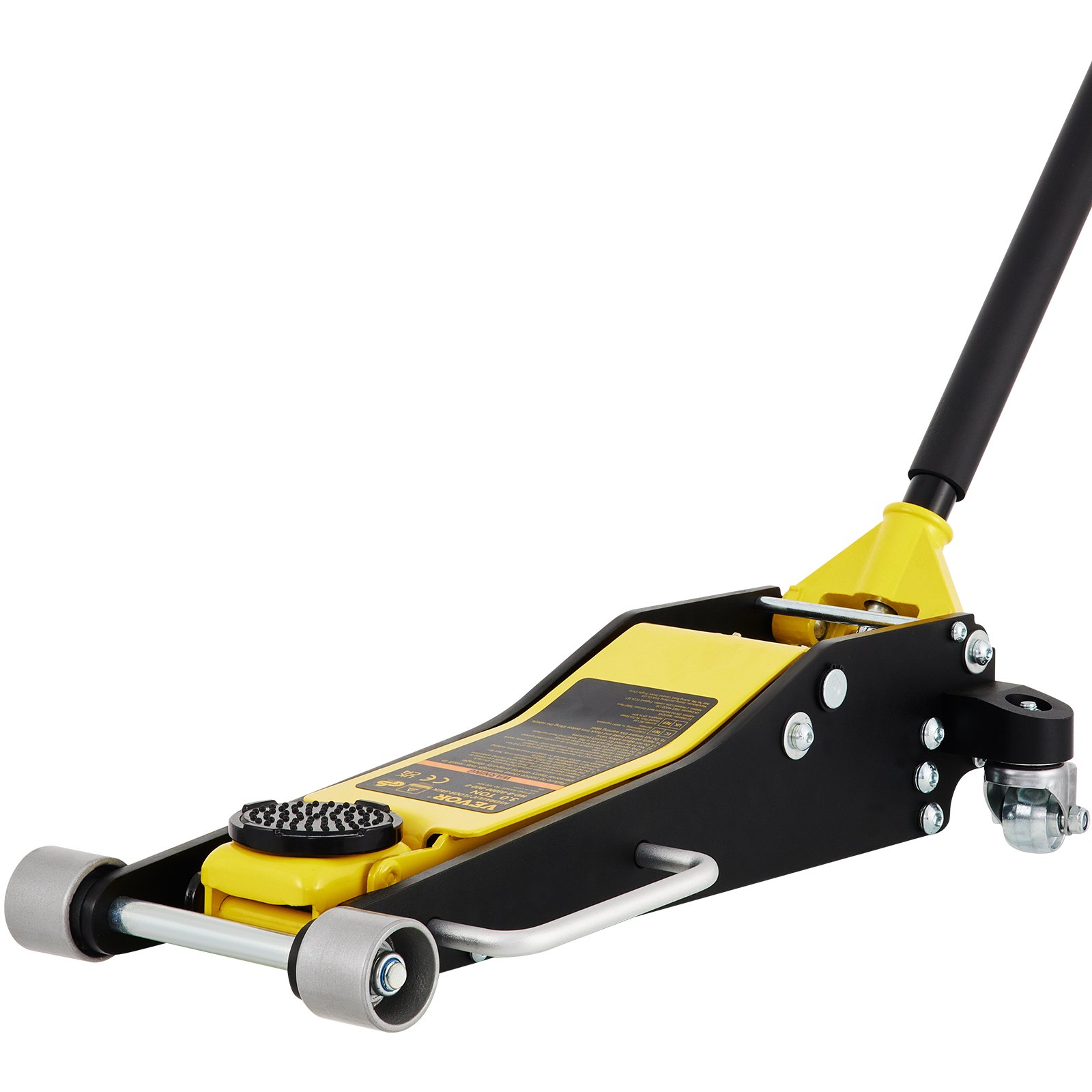 3 Ton Low Profile Aluminum Steel Racing Floor Jack Dual Pump Lift Car Auto view 4