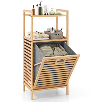 2-Tier Tilt out Laundry Hamper 18\\" x 13“ x 38”