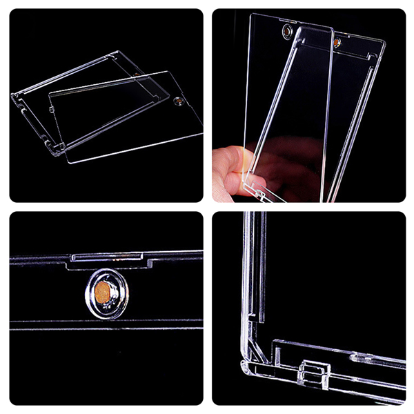 35PT卡砖磁吸有凹槽球星卡保护套 薄款 5pcs-8