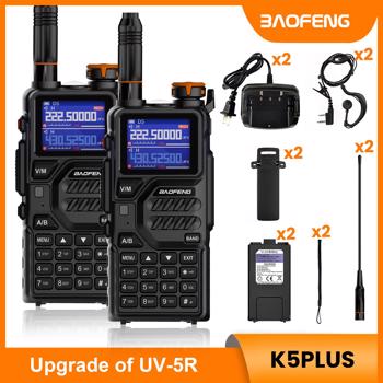 BAOFENG K5PLUS 10w Ham Radio Long Range (Upgraded of UV-5R) <b style=\\'color:red\\'>Portable</b> Handheld Walkie Talkies Long