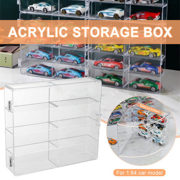 8-grid Acrylic Display Rack Storage Box Suitable For Storage And Display