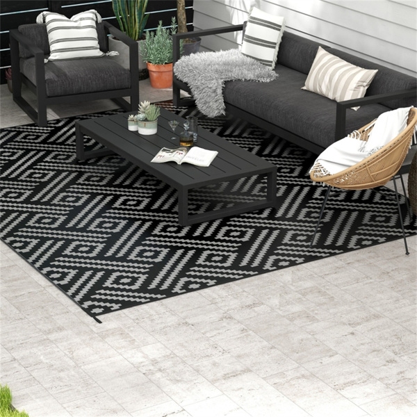 Reversible Outdoor Rug( Amazon Shipping)（Prohibited by WalMart）