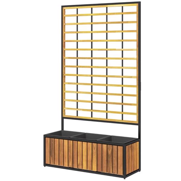 木制花园床（周末不发货）（ Amazon Shipping）（WalMart禁售）-3