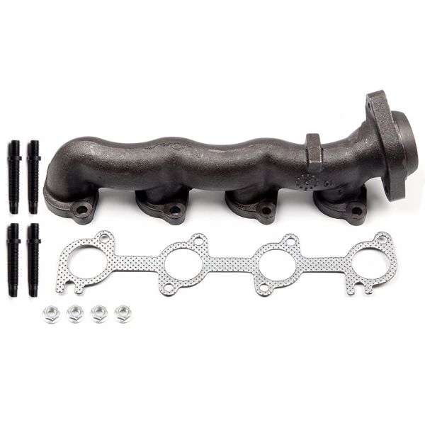 排气管 Fit For 1997-1998 Ford Expedition F150 F250 Shorty Passenger Side Exhaust Manifold With Gasket Kit(674-406)（禁售亚马逊 & TEMU）(不支持无理由退货)-3