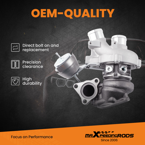 K03 涡轮增压器 适用于福特 3.5L Ecoboost F150 2013-2016 左侧涡轮增压器带垫片-4