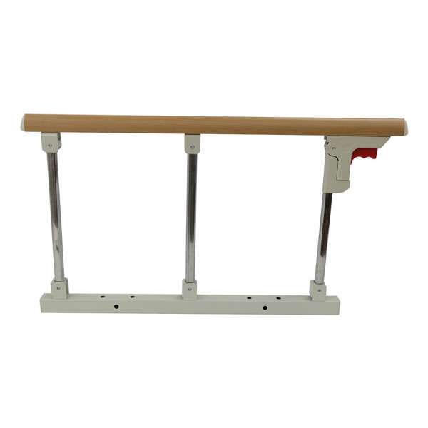 3-Section Folding Bed Rails Bed Assist Handle Bed Railing for Elderly Adults