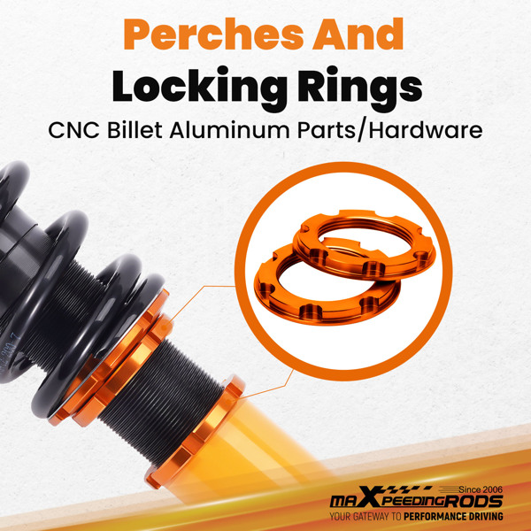 24 路可调减震器降低套件适用于 Mitsubishi Galant 1999-2003-4