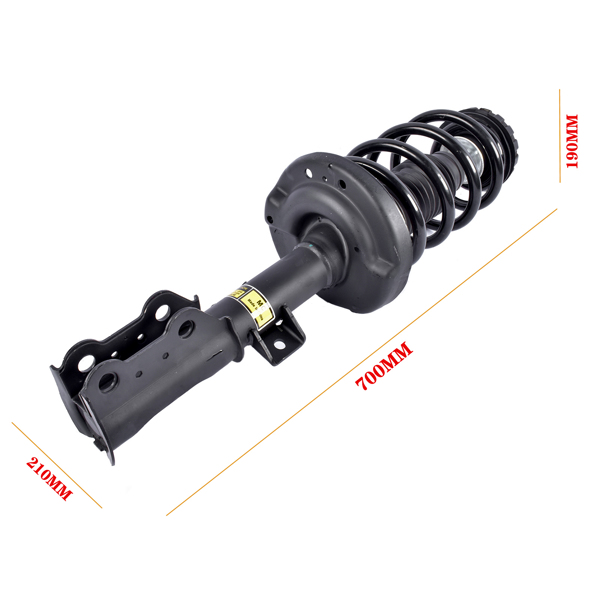 Front Strut & Spring Assembly Set For Cadillac SRX 2.8L 3.0L 2011 3.6L V6 2012-2016 Saab 9-4X 2011 22783682