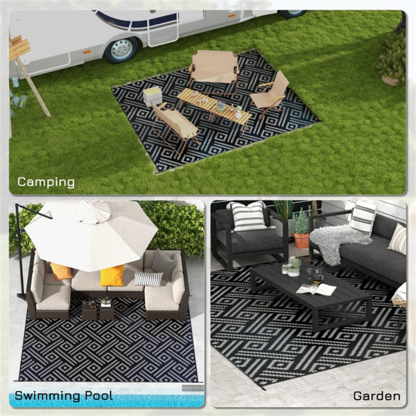 Reversible Outdoor Rug( Amazon Shipping)（Prohibited by WalMart）