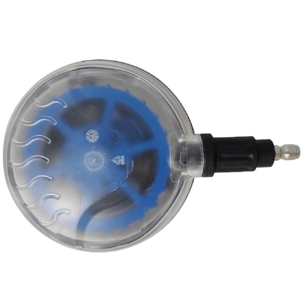 高压洗车水枪通水刷 1/4快插圆形旋转刷 扇形旋转伞状-1