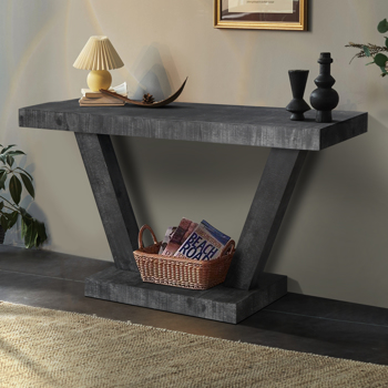 , Rustic Wide Design for Hallway, Living Room & Behind <b style=\\'color:red\\'>Sofa</b>, Antique Black 