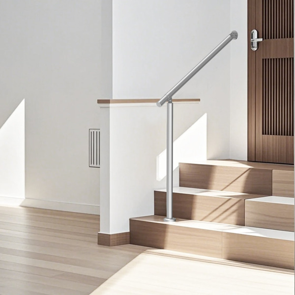 31.5英寸80cm户外踏步扶手，耐用的门廊甲板支撑，可调节各种踏步高度，易于安装（周末不发货，禁售亚马逊）-8