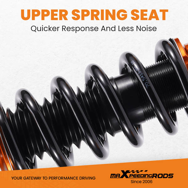 适用于 Scion xB 2004-2006 款支柱悬架的 24 向减震器绞牙降低套件-4