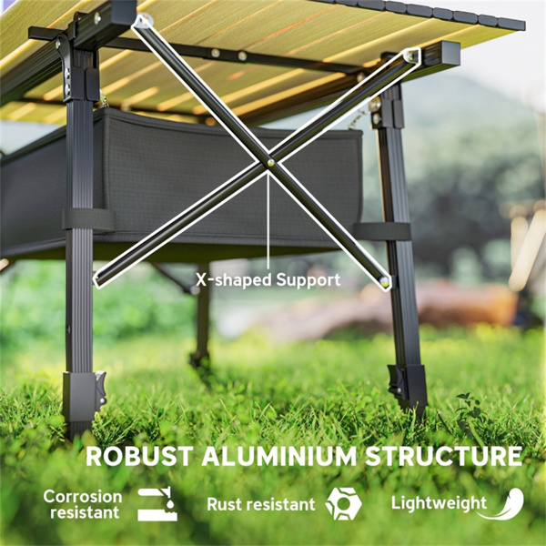  Aluminum Small Folding Table /  Dining Table