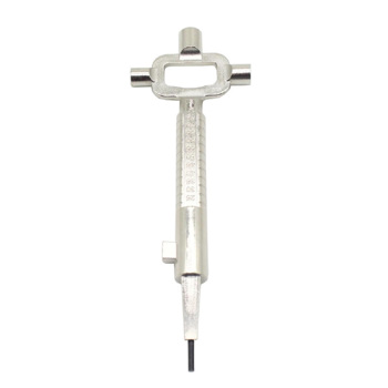 Sliver Locksmith Tool Multi Purpose Cylinder Gauge Cam Turner Spindle Turner Accessories