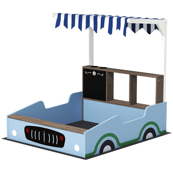 儿童木制沙箱（周末不发货）（ Amazon Shipping）（WalMart禁售）-1