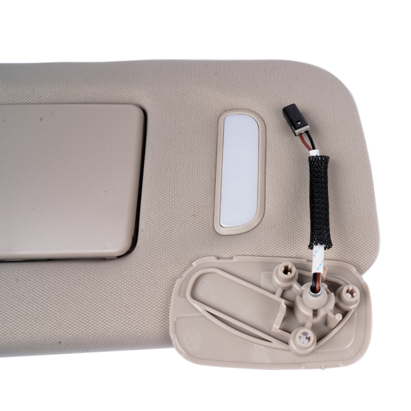 遮阳板 2Pcs Front Left and Right Sun Visors Sunshade for Cadillac Escalade Chevrolet Silverado GMC Yukon XL 1500 2007-2014-9