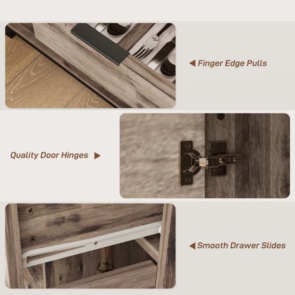 厨房侧板/储物柜/ 咖啡吧柜 /厨房橱柜/厨房隐藏式箱柜（周末不发货）-7