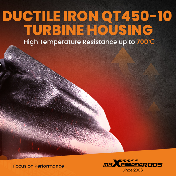 K03 涡轮增压器 适用于福特 3.5L Ecoboost F150 2013-2016 左侧涡轮增压器带垫片-8