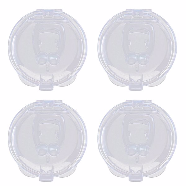 4pcs Silicone Magnetic Nose Clip Anti Snoring Device Health Care