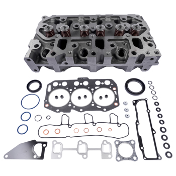 For Yanmar 3TNV80F Engine Complete Cylinder Head Assy + Full Gasket Kit 3TNV80