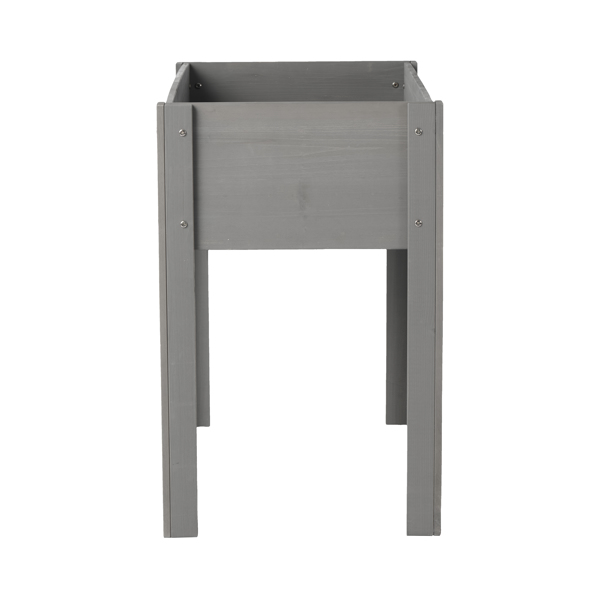 带腿高架花坛，高架木制花箱，适合户外植物花卉水果蔬菜香草种植-11