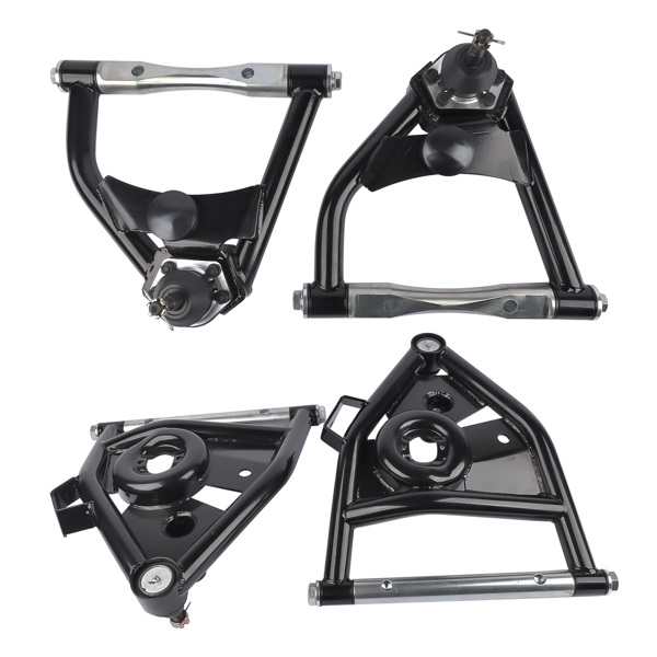 Set of 4 Front Tubular Upper & Lower Control Arms For Chevy C10 Suburban 1973-87