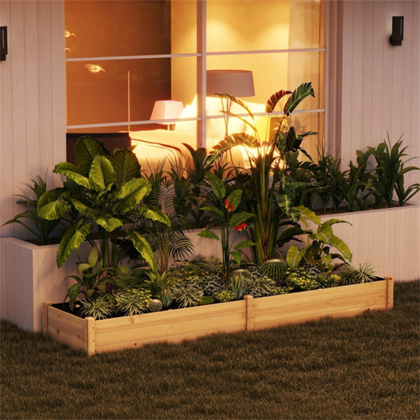 无螺丝高架花园床，六角形种植箱DIY草本花园 （周末不发货）（ Amazon Shipping）（WalMart禁售）-7