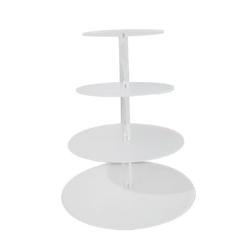 4 Etagen Etagere Acryl Tortenständer Cupcake Ständer Cake Stand Kuchenständer,Donut Cupcake Muffins Macarons Ständer für Hochzeit Party Geburtstag