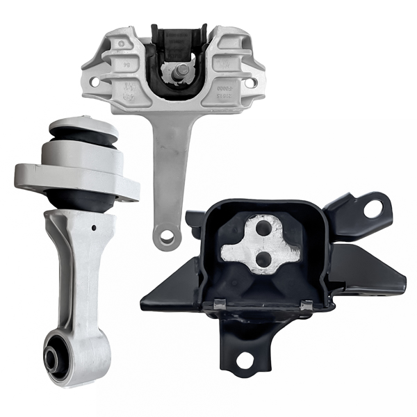  发动机支架 Engine Mounts & Automatic Transmission Mount 3Pcs Fits for Hyundai Elantra 2021-2023 2.0L-4