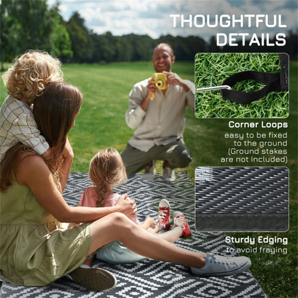 Reversible Outdoor Rug( Amazon Shipping)（Prohibited by WalMart）