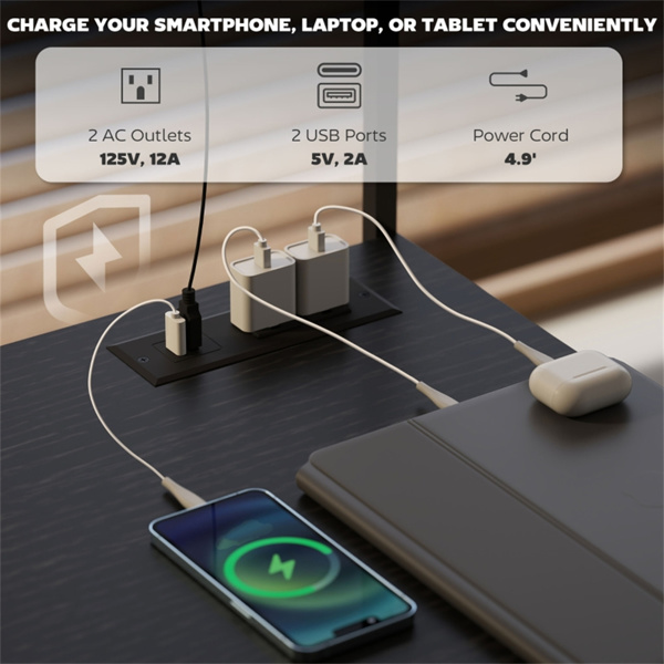 办公电脑桌 （ Amazon Shipping）（WalMart禁售）（周末不发货）-5