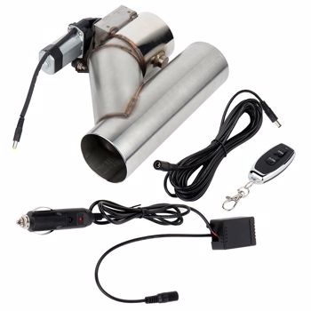3\\" 76mm Electric Exhaust Cutout Valve Controller Remote Kit Acura CL Audi BMW Stainless Steel Fit Downpipe（Amazon & Temu Ban Sale）(No support for returns without reason)
