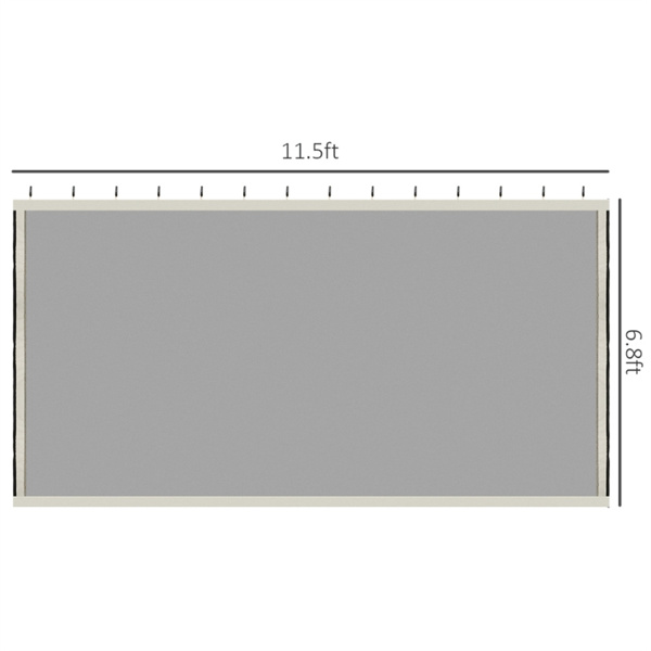 Replacement Mesh Sidewall Netting