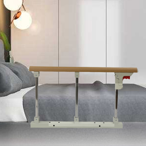 3-Section Folding Bed Rails Bed Assist Handle Bed Railing for Elderly Adults