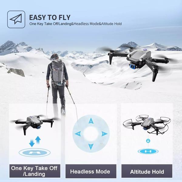 4DRC V20 RC Drone WIFI FPV 6K HD Dual Camera Gesture Photo Quadcopter 2 Battery,Suitable for beginners.,Logistics is randomly sent by UPS/USPS/FEDEX/Amazon Logistics