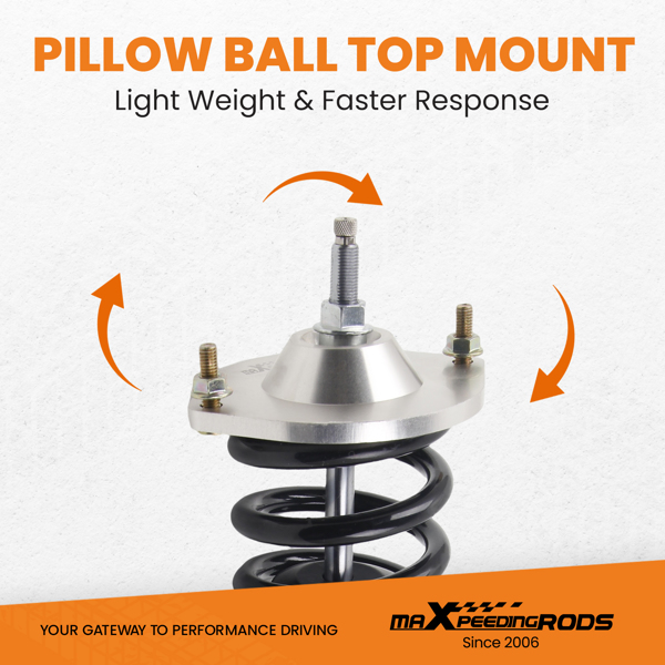 适用于马自达 Miata NA NB 89-05 MX5 的可调式减震器绞牙避震弹簧支柱-2