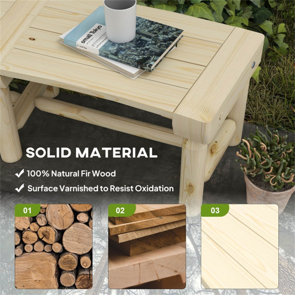 花园椅 /户外花园长椅 （周末不发货）（ Amazon Shipping）（WalMart禁售）-5