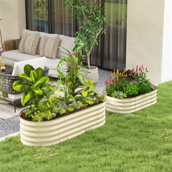 金属花盆、种植箱（周末不发货）（ Amazon Shipping）（WalMart禁售）-1