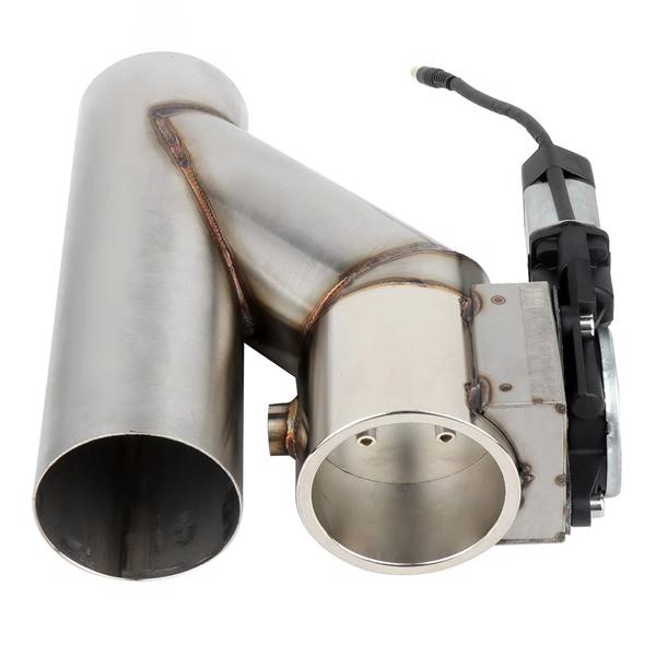 排气管 2.5 Electric Exhaust Downpipe Cutout Fit For 07-08 Infiniti G35 92-93 Honda Civic E-Cut Out Valve REMOTE Electric（禁售亚马逊 & TEMU）(不支持无理由退货)-2