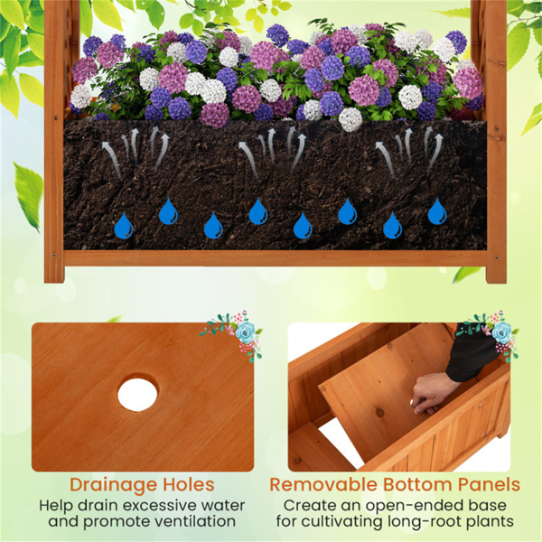 33英寸x14英寸x58英寸花园高架床（amazon shipping-发货，WALMART禁止销售）周末不发货-5